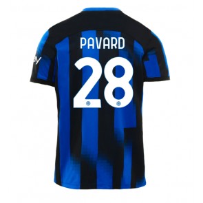 Inter Milan Benjamin Pavard #28 Hjemmebanetrøje 2023-24 Kort ærmer